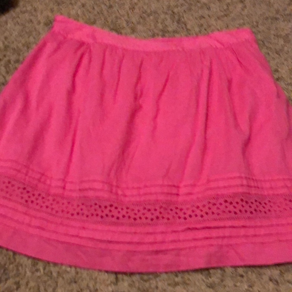 Loft pink skirt